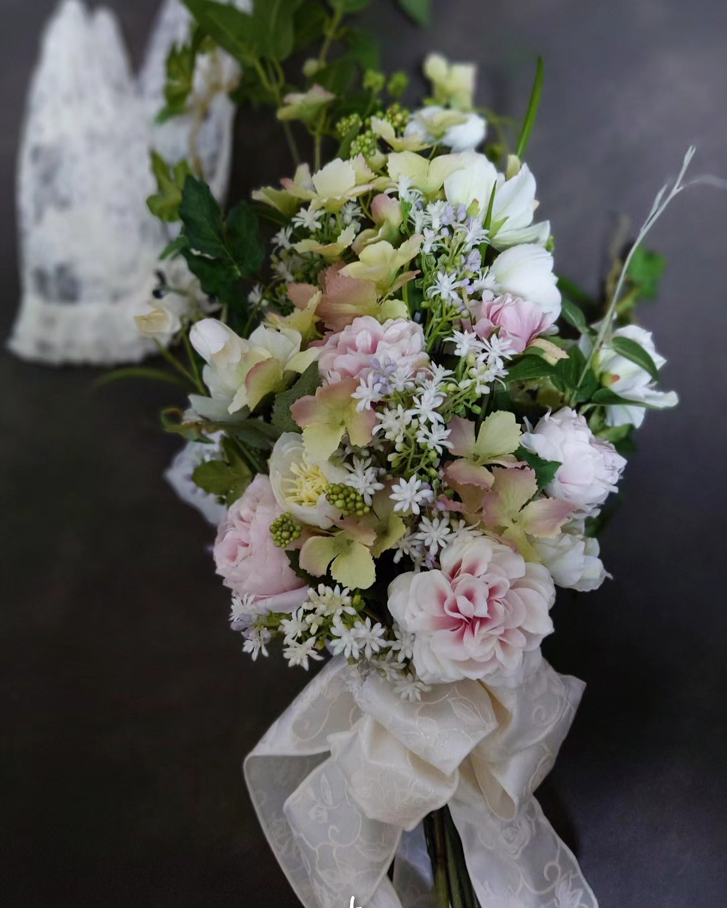 WeddingBouquetレッスン…